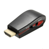 Adaptador HDMI A VGA C/ audio Compatible con PS4 Intco 09-031AC